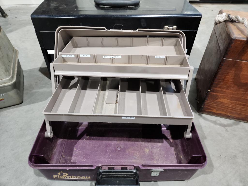 (4) Assorted Tool Boxes