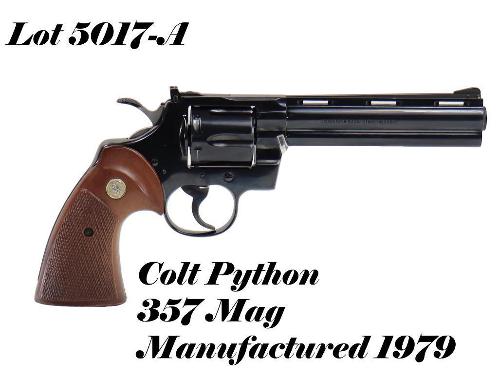 Colt Python 357MAG Double Action Revolver