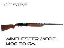 Winchester Model 1400 Ranger 20 Ga Semi Auto Shotgun