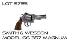 Smith & Wesson Model 66 357 Mag Double Action Revolver