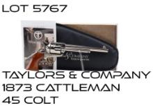 Taylors & Company 1873 Cattleman 45 Colt Single Action Revolver