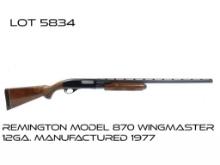 Remington Model 870 Wingmaster 12GA Pump Action Shotgun