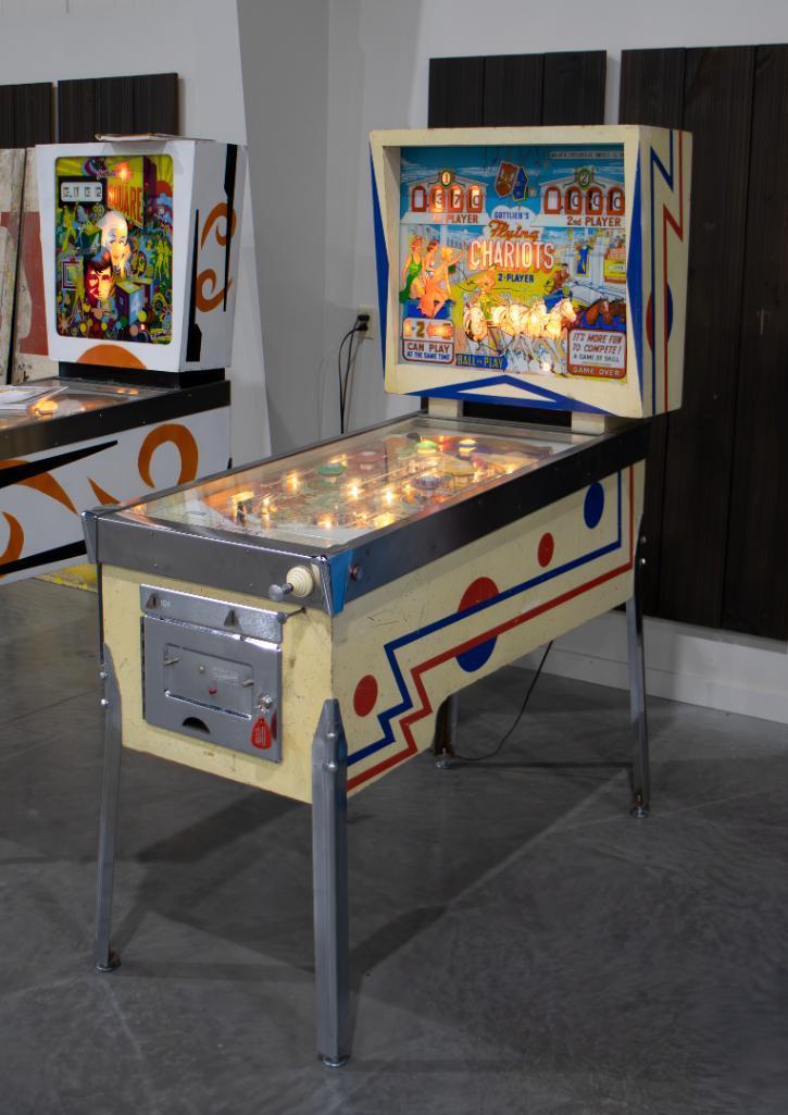 "ABSOLUTE" D. Gottlieb & Co. Flying Chariots Pinball Machine