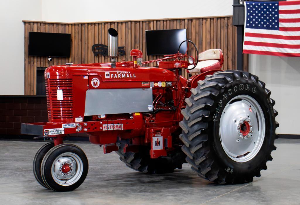 1952 Farmall Super M Pulling Tractor