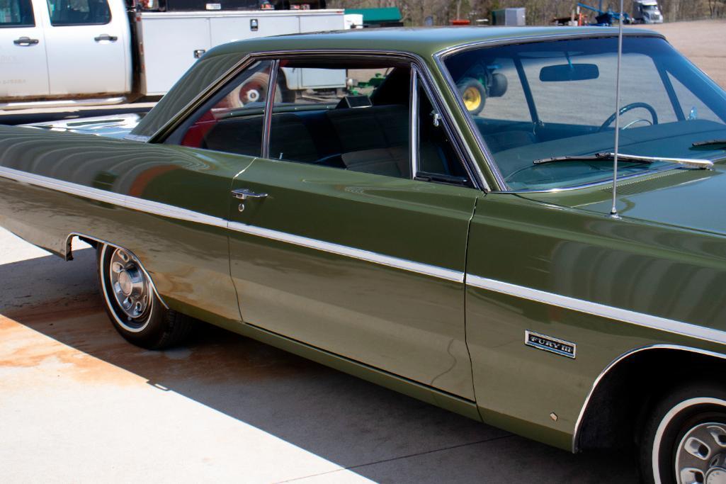 1968 Plymouth Fury III Car