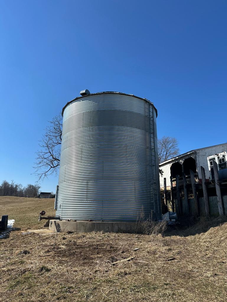 24' GSI 10,000 Bushel Grain Bin