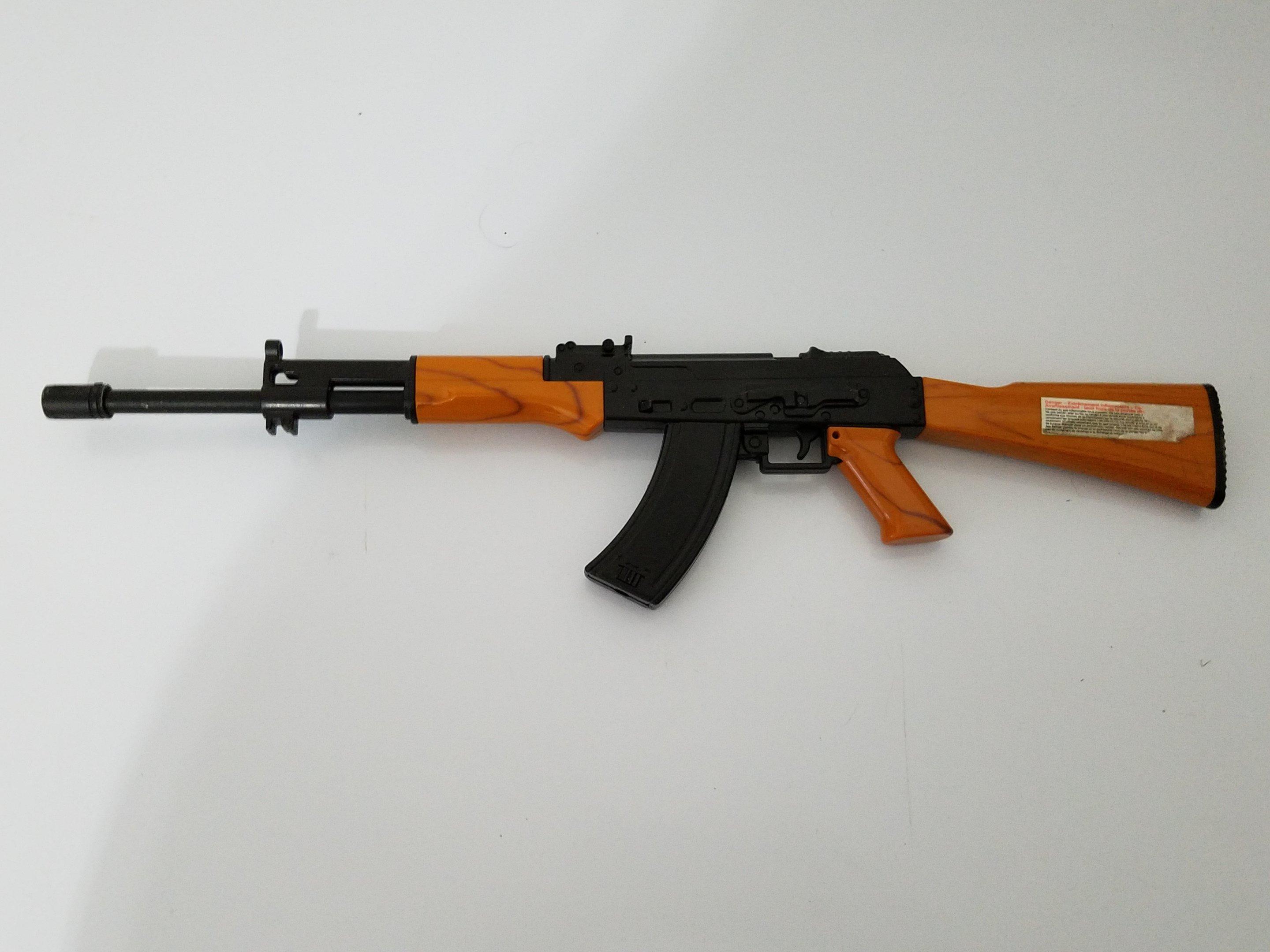 AK47 rifle figural cigarette lighter