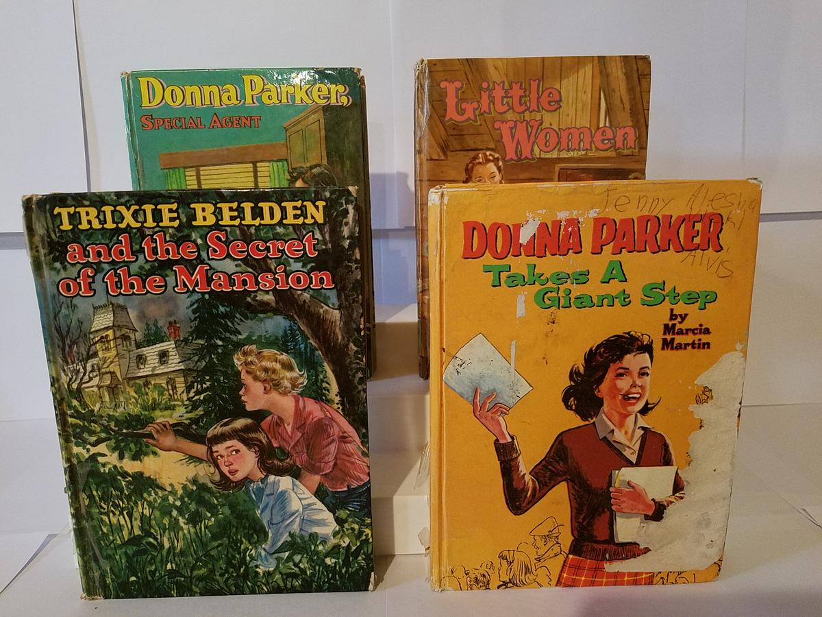 Vintage lot of young girl series books