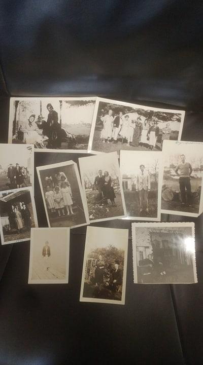 Black & white vintage photograph lot