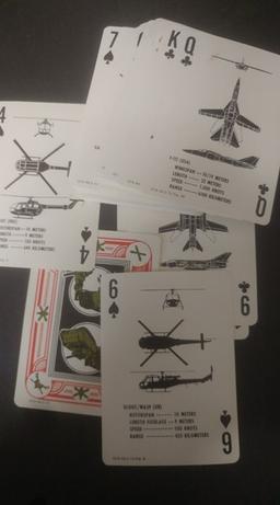 Aircraft Recognition playing cards