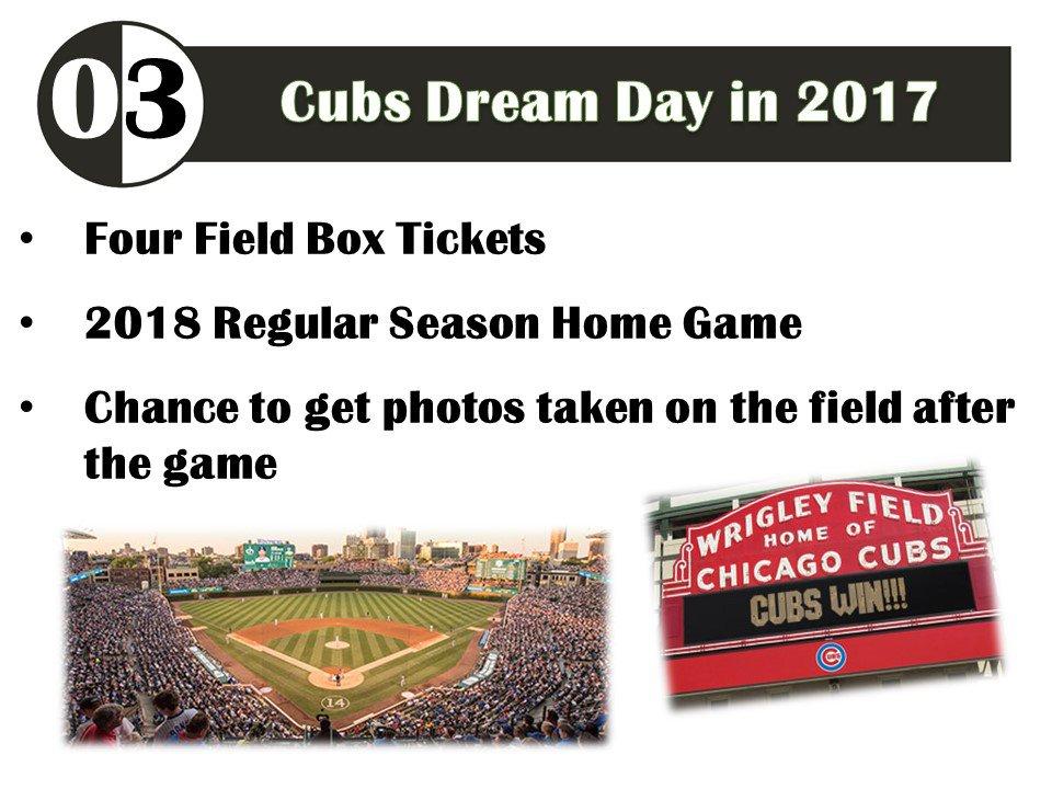 Cubs Dream Day In 2018