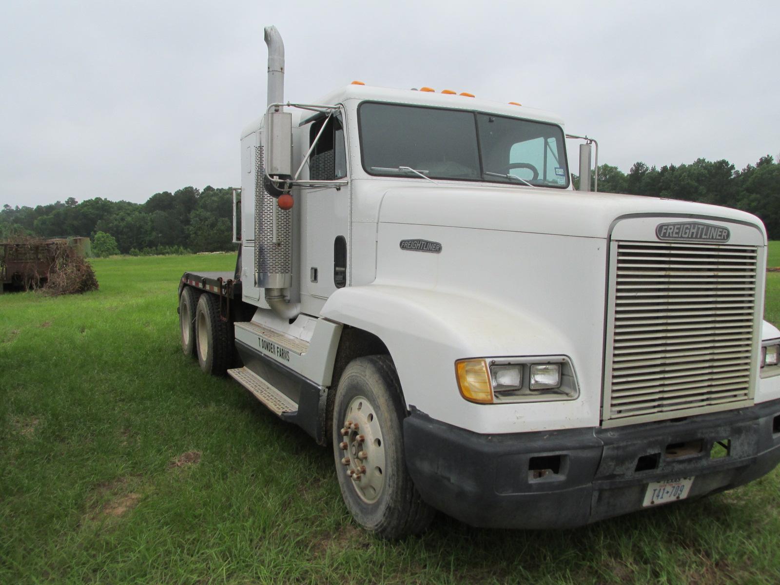 Freightliner with sleeper