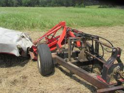 Kuhn gmd700 hay cutter with dolly