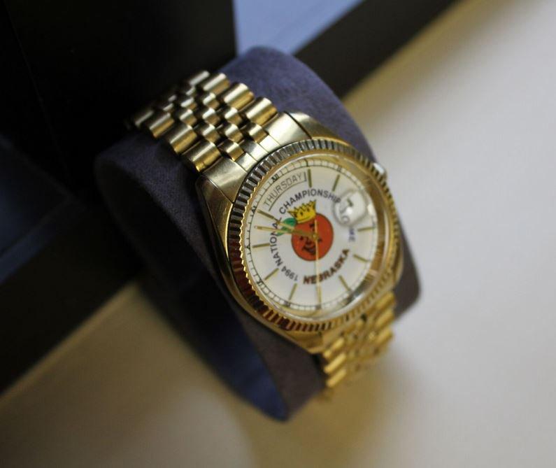 Tom Osborne’s 1994 National Championship watch