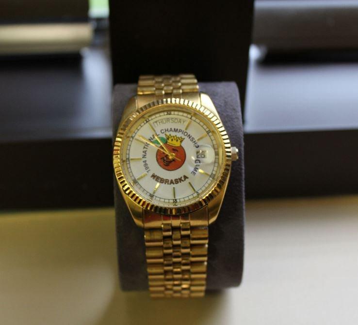 Tom Osborne’s 1994 National Championship watch