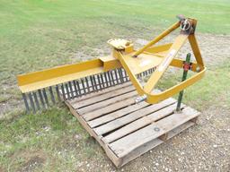 King Cutter 3 PT Landscape Rake