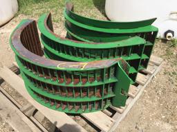 Set Of Wheat Concaves off JD 9770 Combine