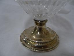 Hawkes Sterling & Crystal  Compote.