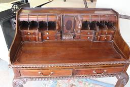 Carved Clawfoot Desk.