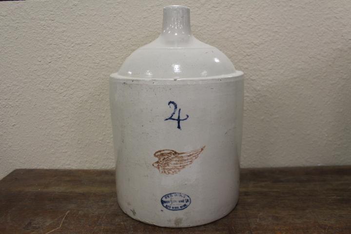 Red Wing #4 Jug