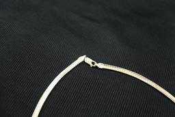 Sterling Necklace w/Bear Pendant