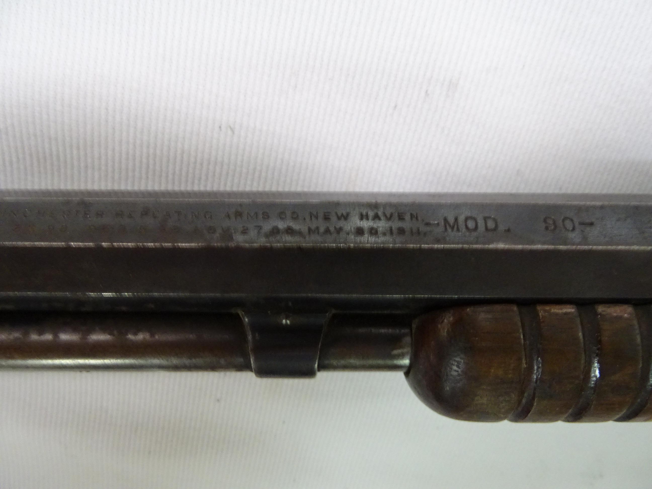Winchester Model 90 SN#658217.
