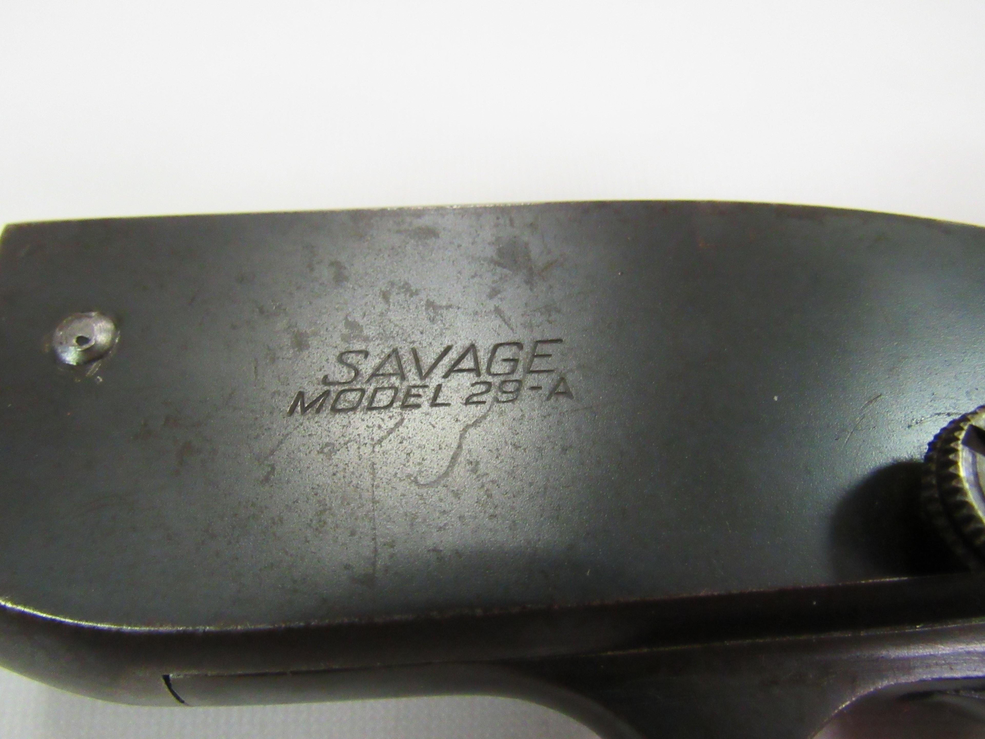 Savage Model 29A SN#41617L.