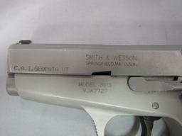 Smith and Wesson Model 3913 Lady Smith SN#VJA7727.