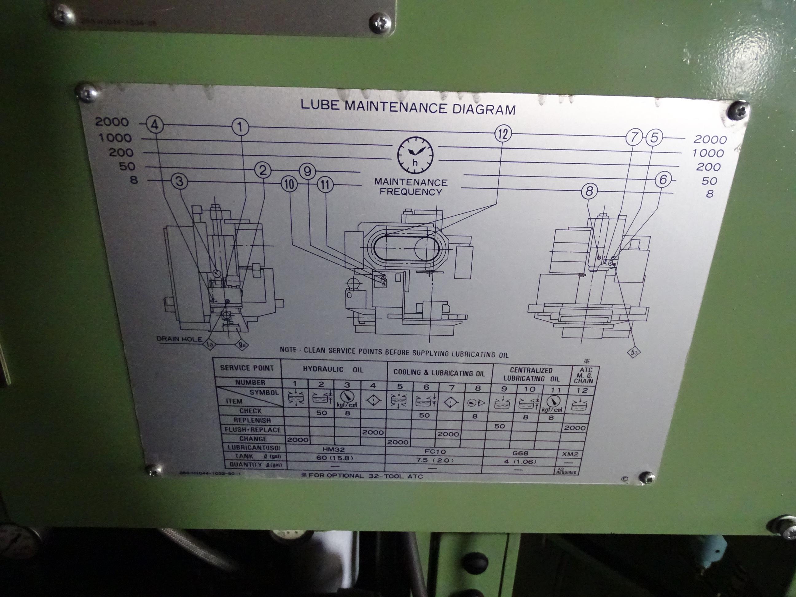 OKUMA MC04VA-HS. Vertical Machining Center.