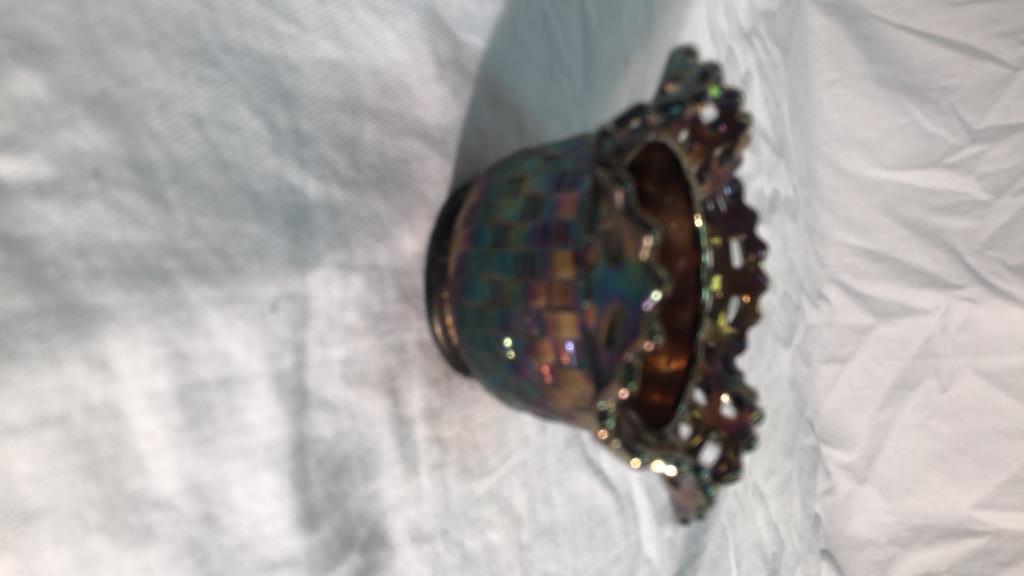 Fenton Carnival Glass Bowl