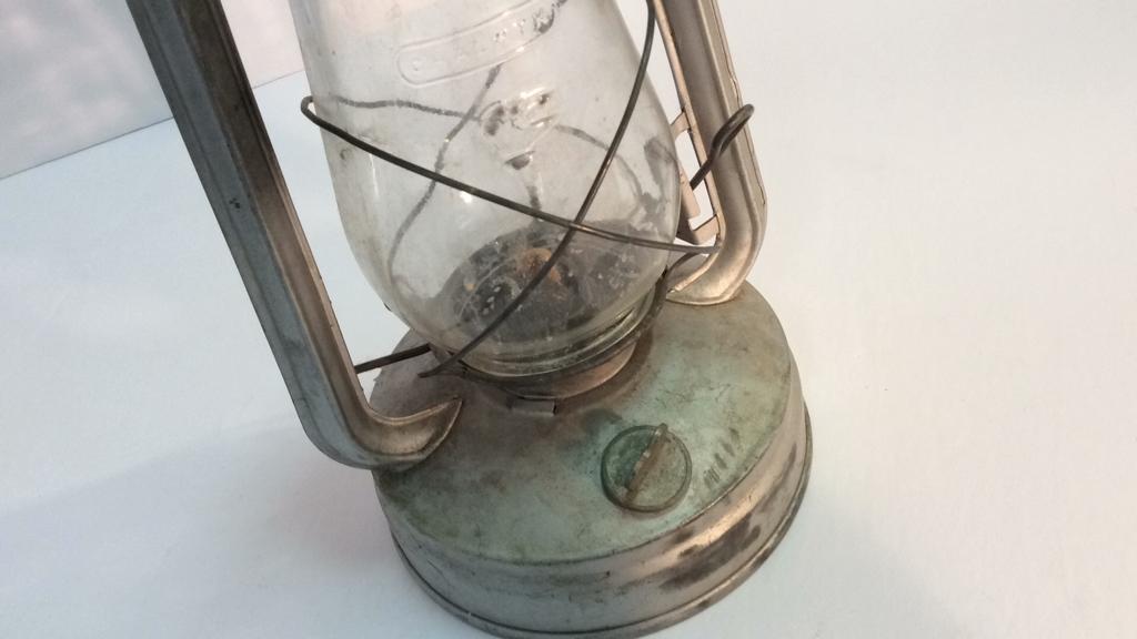 Chalwyn Metal and Glass Lantern.