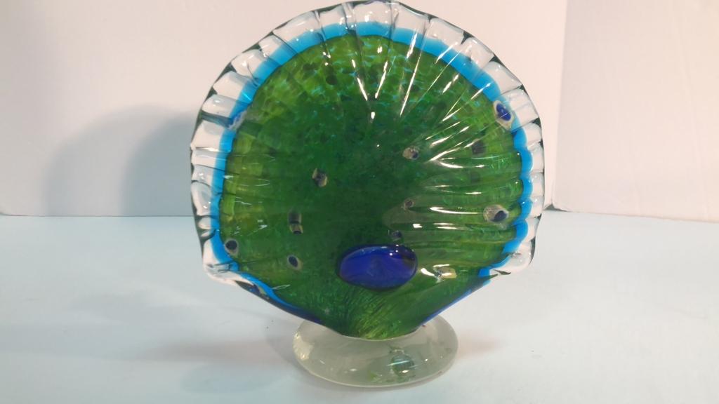 Murano Glass Peacock.