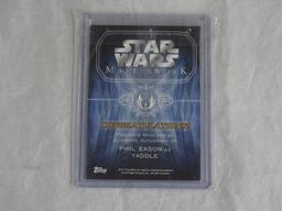 2015 Topps Star Wars Masterwork Yaddle Card