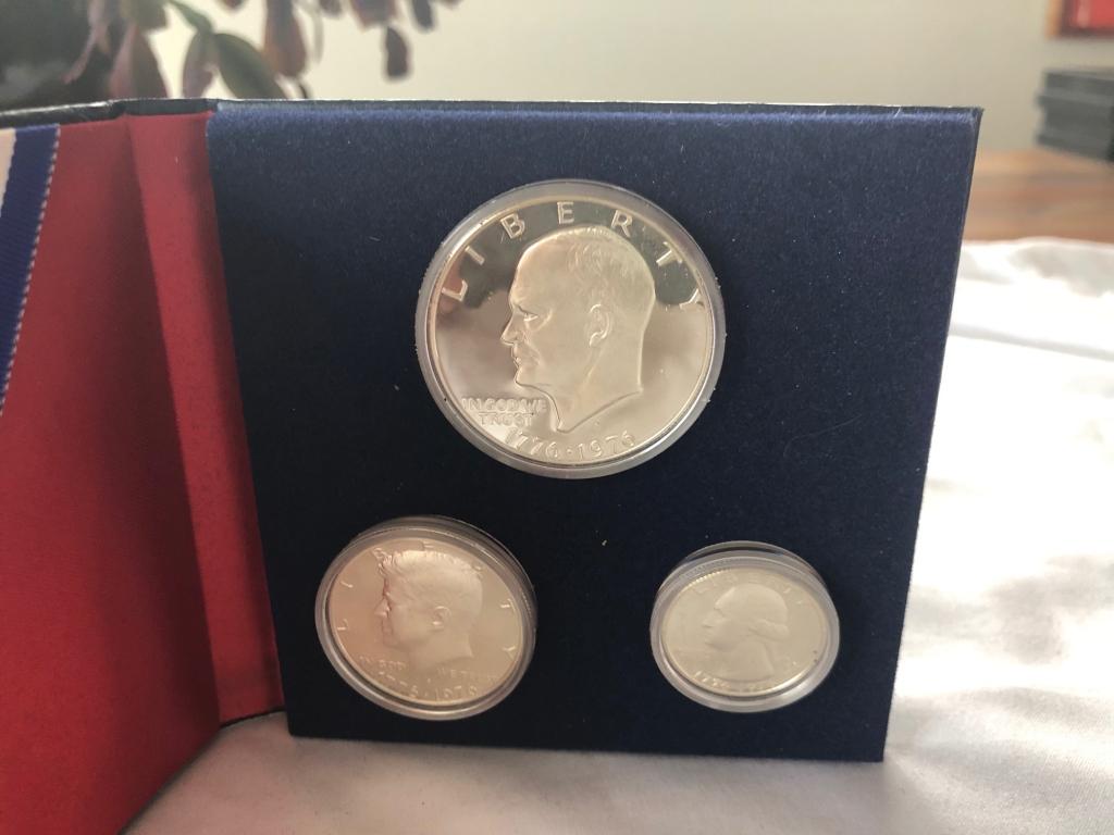 United States Bicentennial Silver Proof Set. 1776-1976.