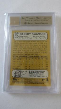 2017 Topps Heritage Minors Real One Autographs #ROADSW Dansby Swanson