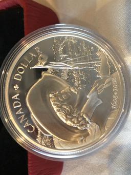 2008 Proof Silver Canadian Dollar.