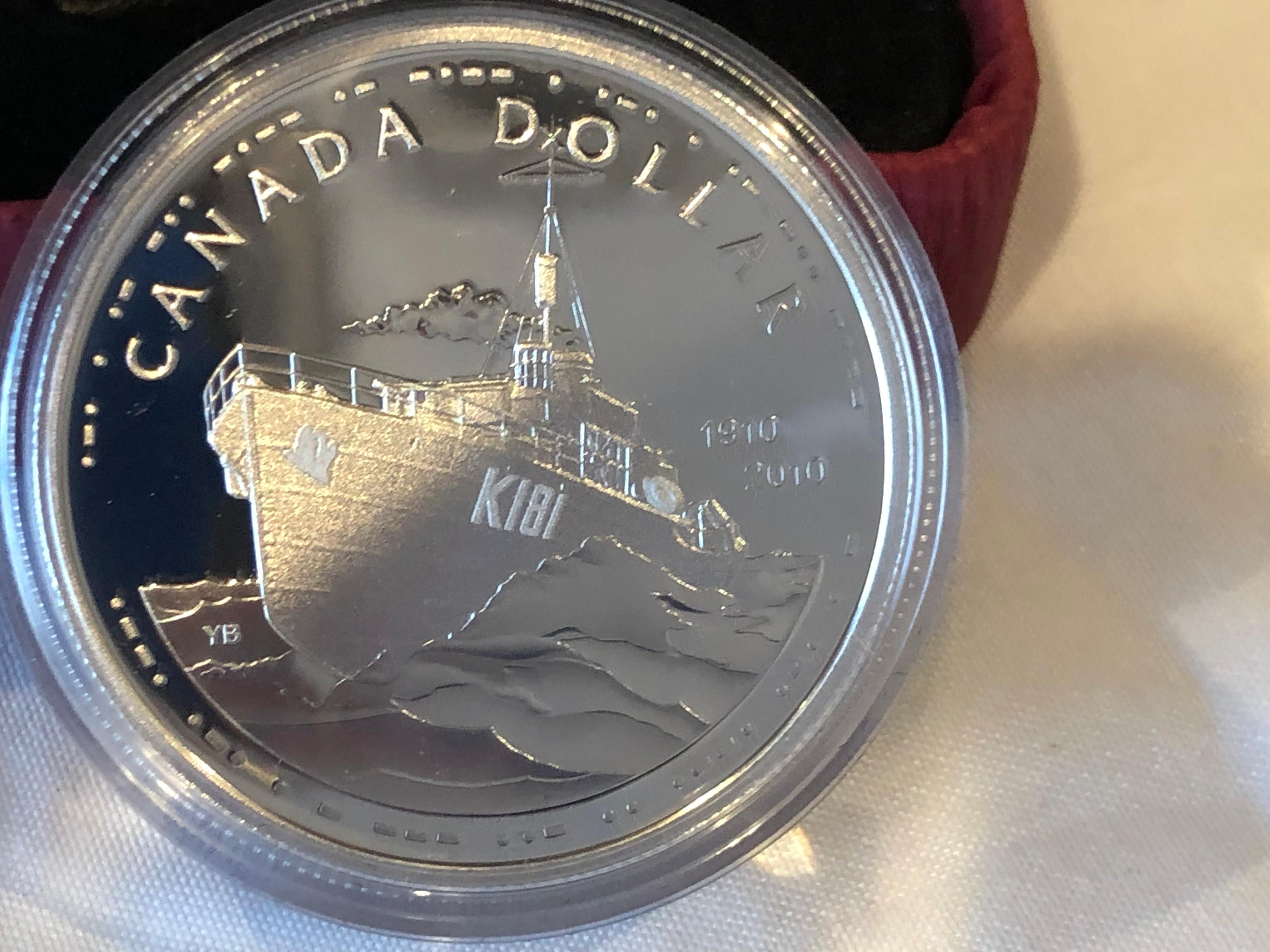 2010 Proof Silver Canadian Dollar.