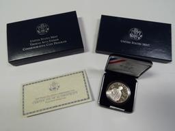 2004 Thomas Alva Edison Proof Silver Dollar