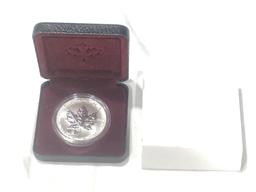 Canadian 1 oz Fine Silver Coin.