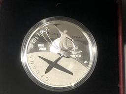 2009 Proof Silver Canadian Dollar.