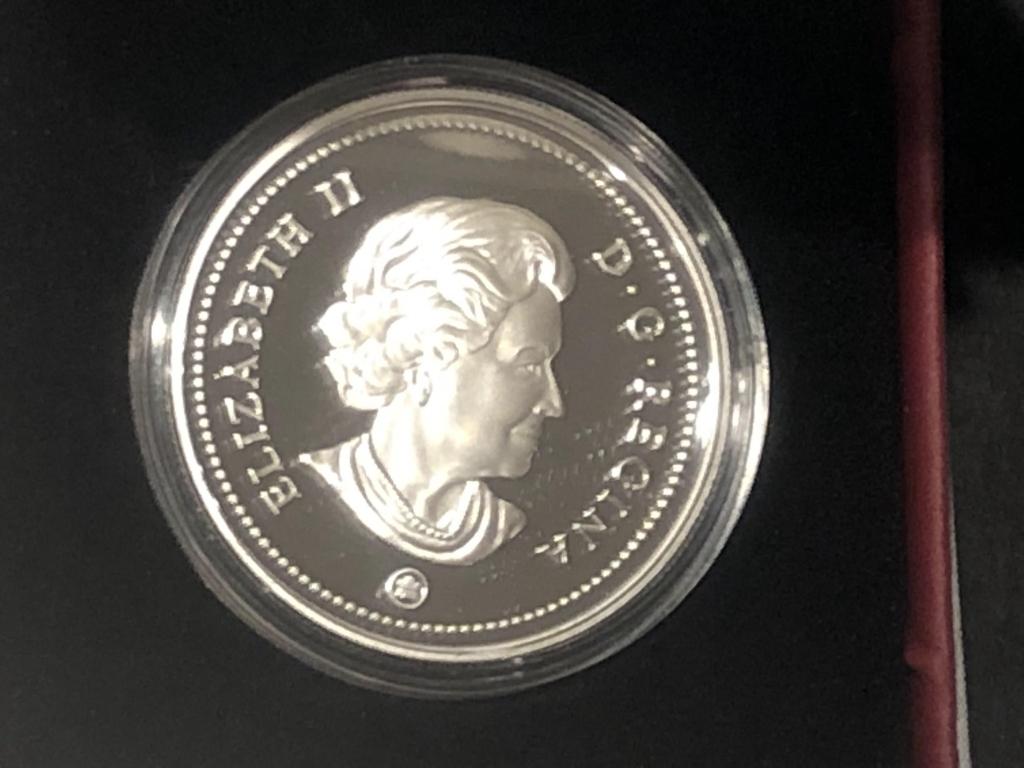 2009 Proof Silver Canadian Dollar.