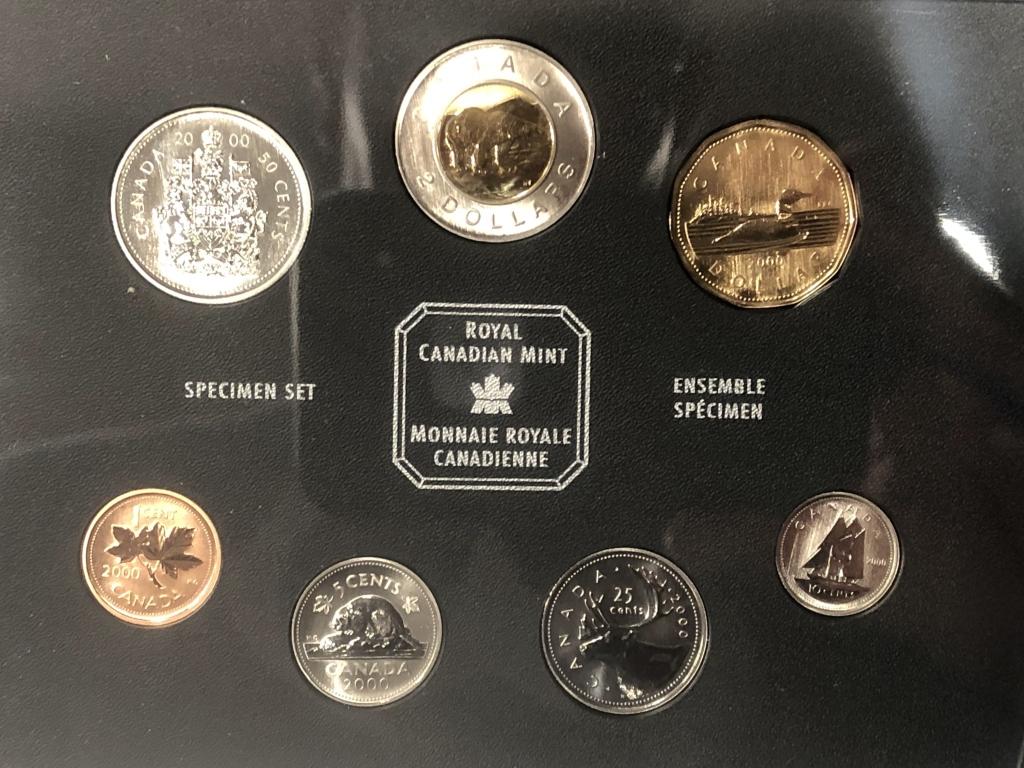 2000 Royal Canadian Mint Specimen Set.