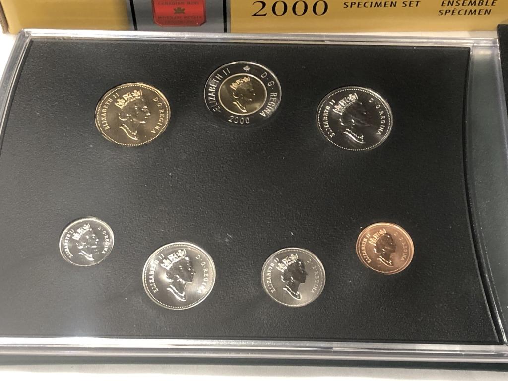 2000 Royal Canadian Mint Specimen Set.