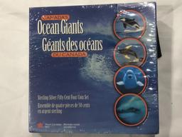 1998 Canada's Ocean Giants Coin Set.