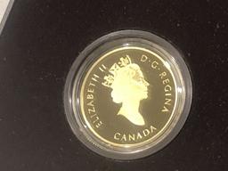 1996 $100 Canadian Gold Coin.