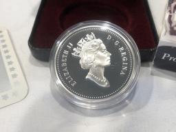 1997 Canadian Proof Silver Dollar - USSR/Canada