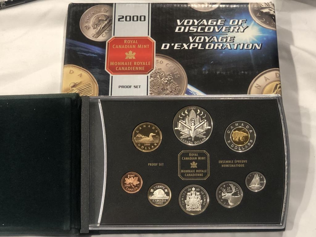 2000 Proof Silver Canadian Coin Set