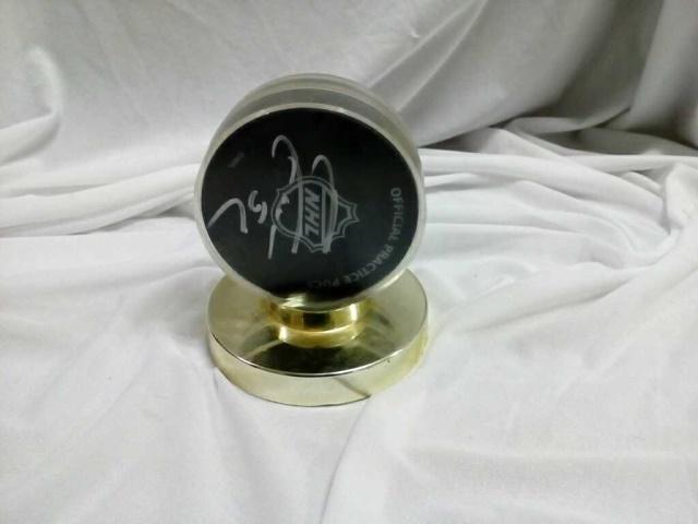 NHL Signed Hockey Puck