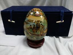 Satsuma Porcelain Egg