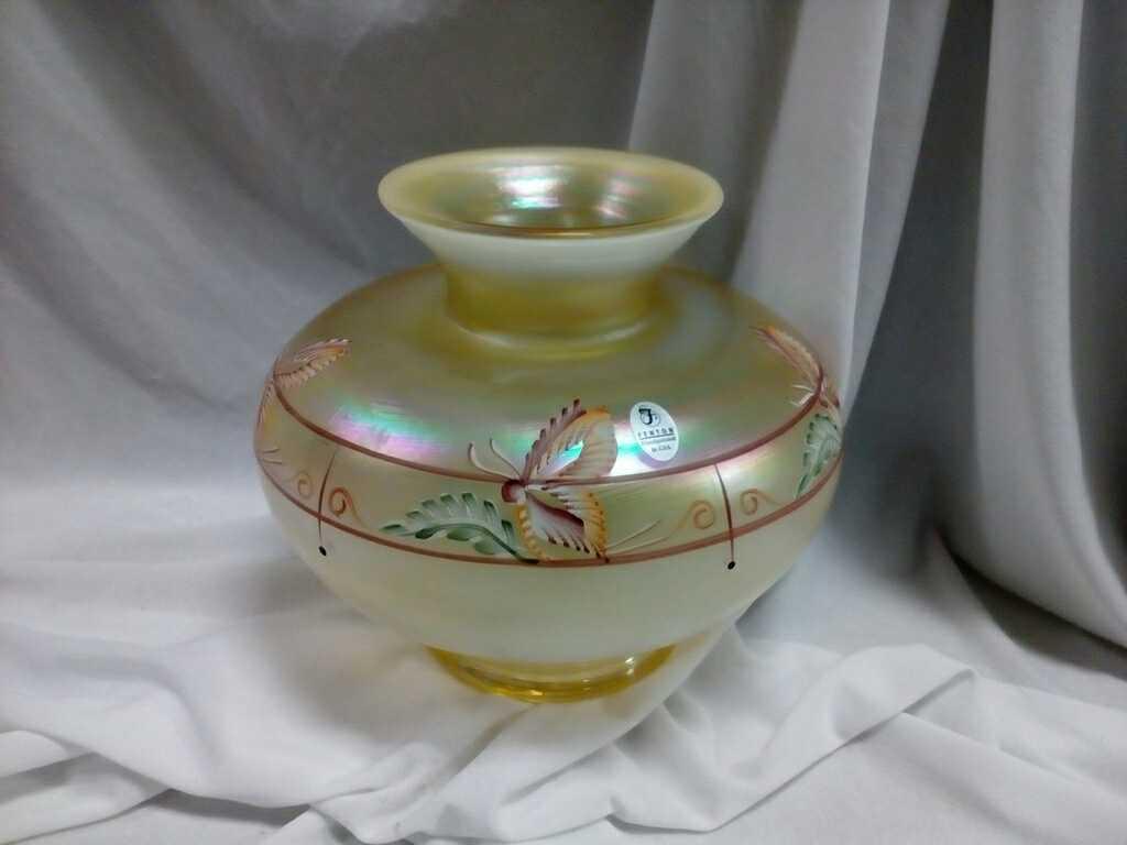 Fenton Millennium Collection Iridesscent Vase